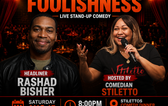 LOOK AT THIS FOOLISHNESS – LIVE STAND-UP COMEDY