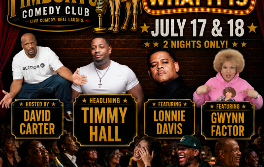 Timmy Hall Presents: IT IS WHAT IT IS – LIVE AT TIMBUKTU COMEDY CLUB